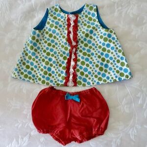 A Oh Caye, 2-piece Infant Outfit Size 6 mos.